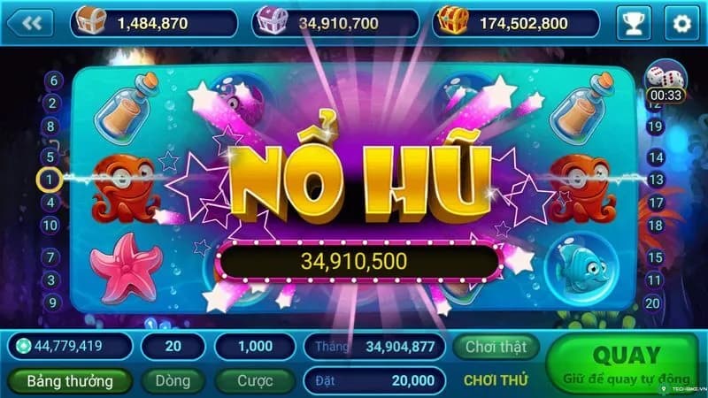 Các game Nổ hũ phổ biến được hội viên yêu thích nhất tại Kclub